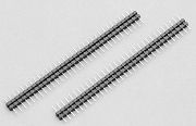 152 / 152DB series Pin -Header- Strips Single/ Double Row with round contact 2.54mm pitch